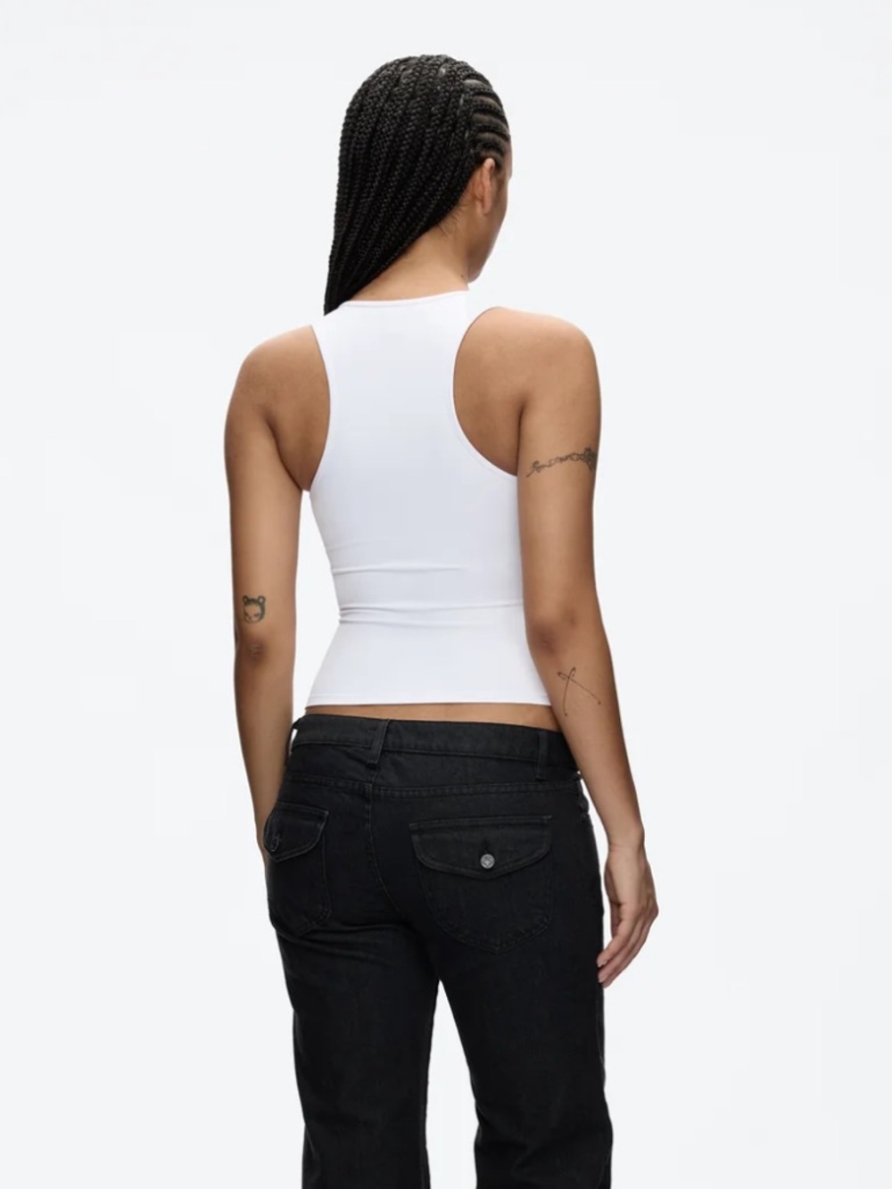 Tankair White Tank Top - Picture 3 of 4
